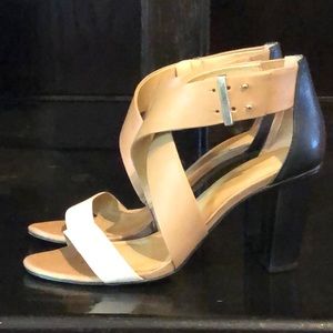 Ann Taylor Chunky Heel Sandals
